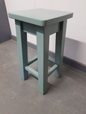Click Here To Enlarge This Photo Of Solid Pine Bar Stool 